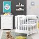 Babybett Baby Dream-weiß