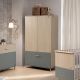 Kinder Kleiderschrank Nature