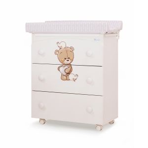 Wickelkommode mit Badewanne Love Me Mini