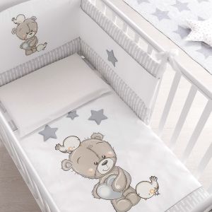 Bettgarnitur / Nestchen für Babybett Love Me